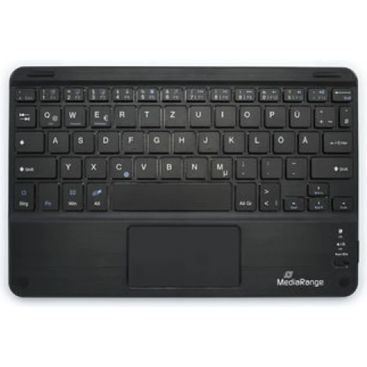 Funk-Tastatur MEDIARANGE MROS130, Touchpad, QWERTZ, schwarz – Bild 5
