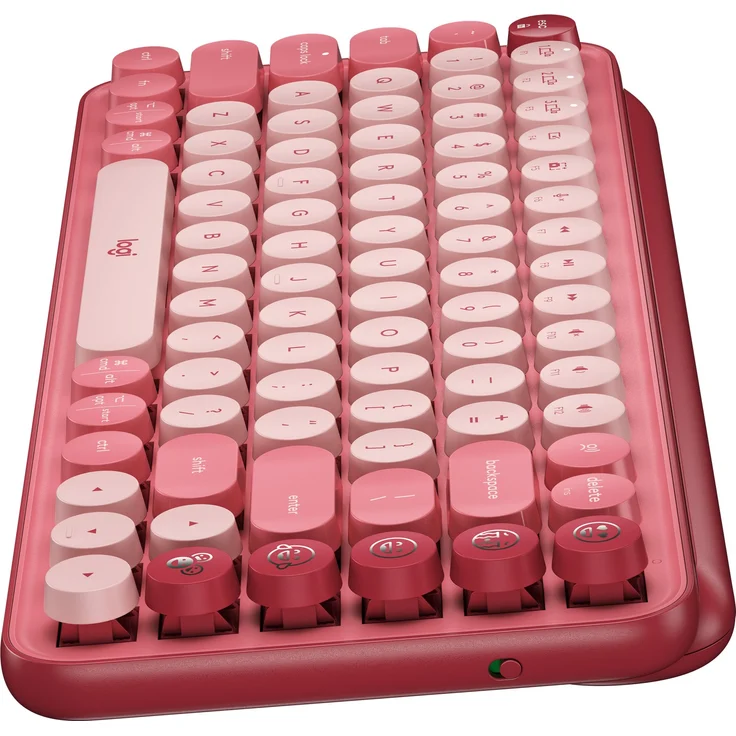 Logitech POP Keys - Tastatur - kabellos - Bluetooth LE, Bluetooth 5.1 - QWERTY - Pan-Nordic – Bild 8