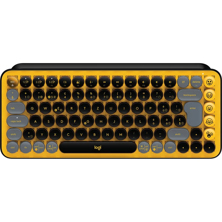 Logitech POP Keys - Tastatur - kabellos - Bluetooth LE, Bluetooth 5.1 - QWERTZ - Schweiz – Bild 2