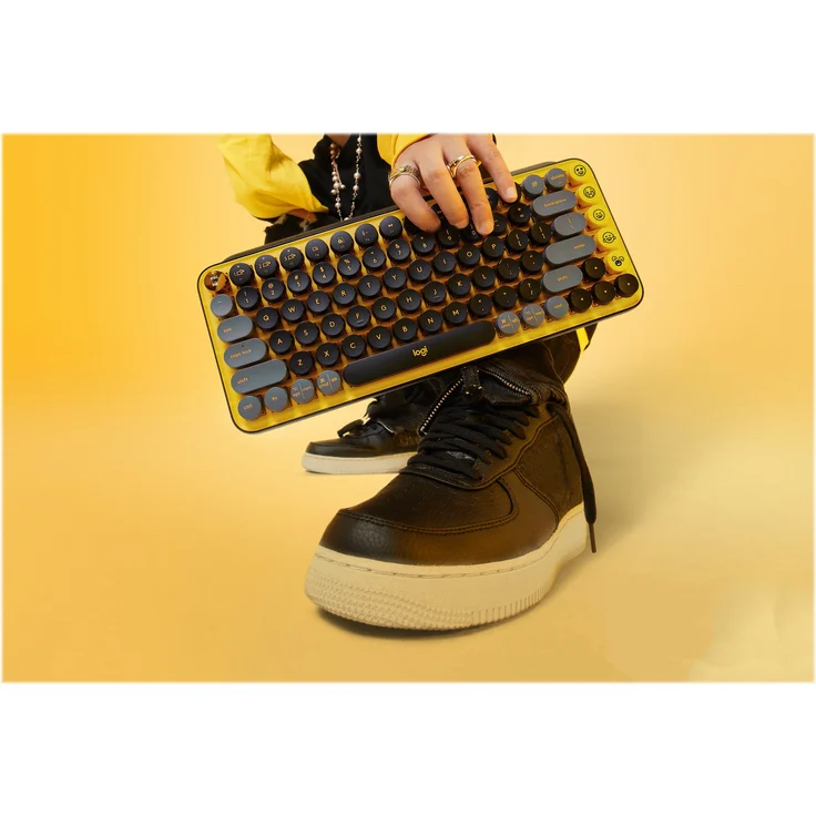 Logitech POP Keys - Tastatur - kabellos - Bluetooth LE, Bluetooth 5.1 - QWERTZ - Schweiz – Bild 7