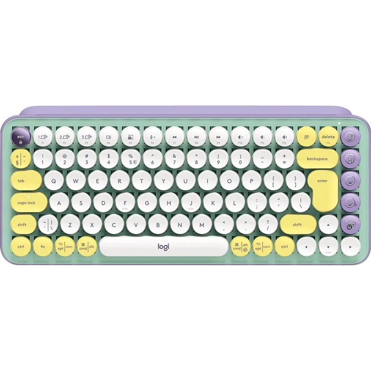 Logitech POP Keys - Tastaturen - Universal QWERTY - Grün – Bild 1