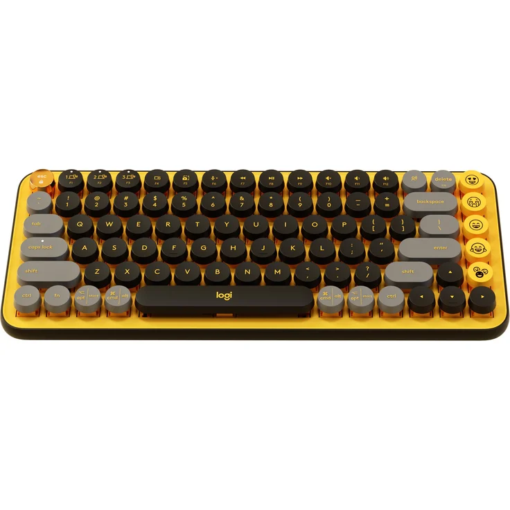 Logitech POP Keys - Tastatur - kabellos - Bluetooth LE, Bluetooth 5.1 - QWERTY - Pan-Nordic – Bild 1