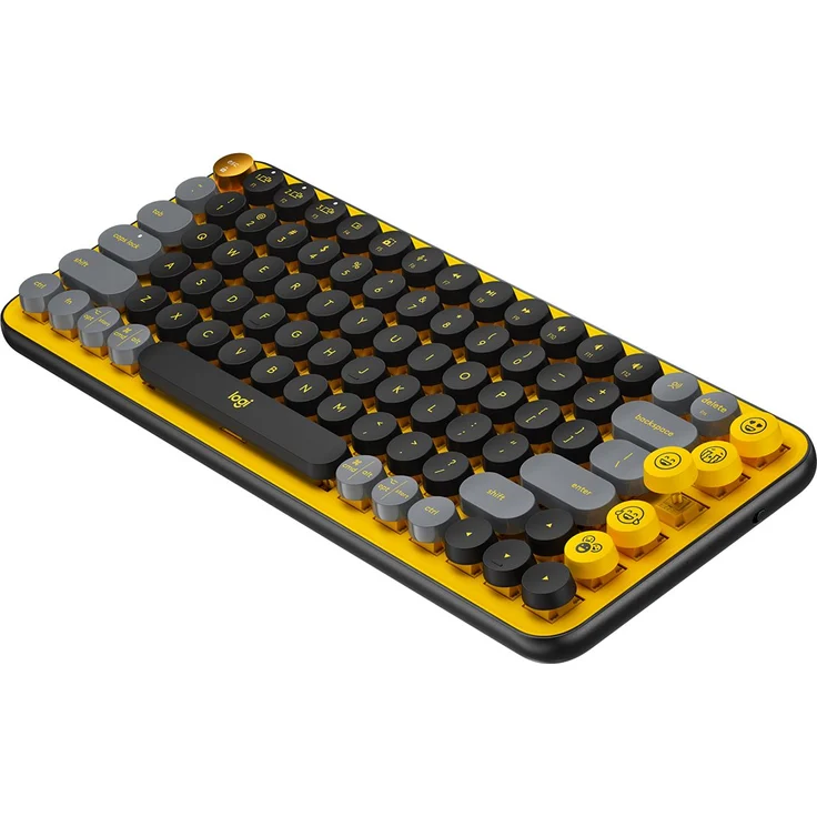Logitech POP Keys - Tastatur - kabellos - Bluetooth LE, Bluetooth 5.1 - QWERTY - Pan-Nordic – Bild 2