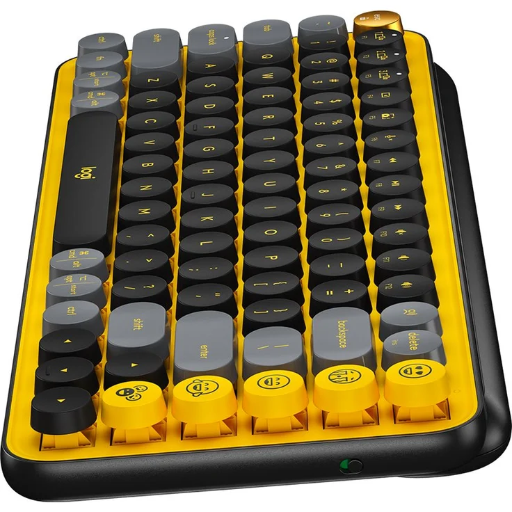 Logitech POP Keys - Tastatur - kabellos - Bluetooth LE, Bluetooth 5.1 - QWERTY - Pan-Nordic – Bild 7