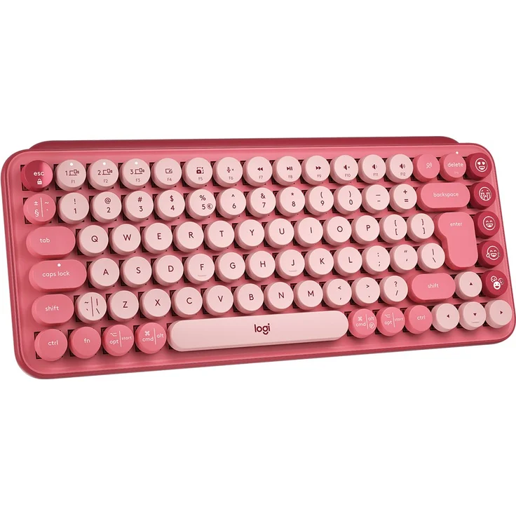 Logitech POP Keys - Tastaturen - Universal QWERTY - Pink – Bild 3