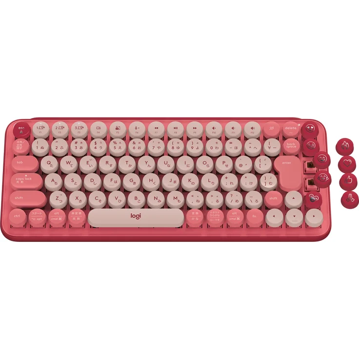 Logitech POP Keys - Tastatur - kabellos - Bluetooth LE, Bluetooth 5.1 - QWERTZ - Schweiz – Bild 5