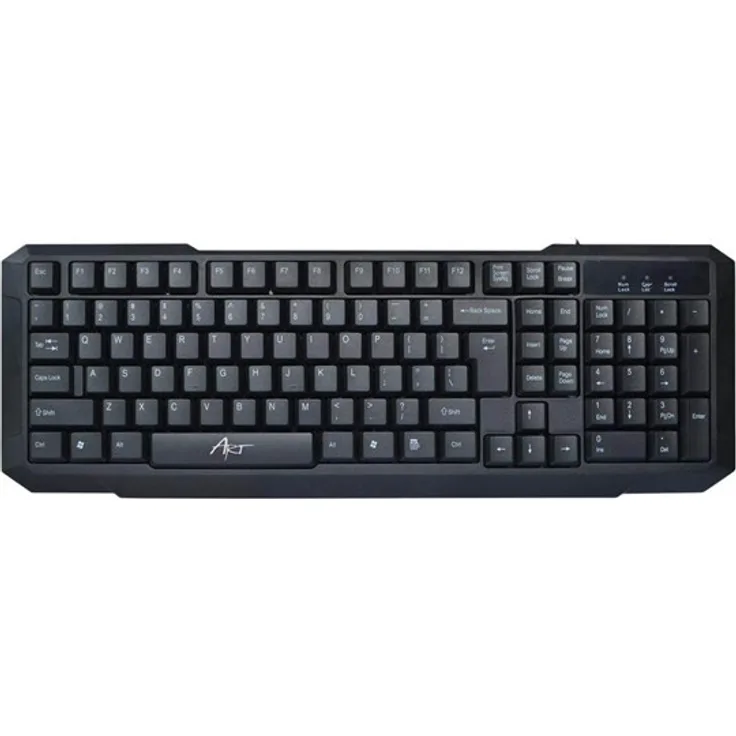ART AK-46 CLASSICA - Tastaturen - Schwarz - Englisch QWERTY
