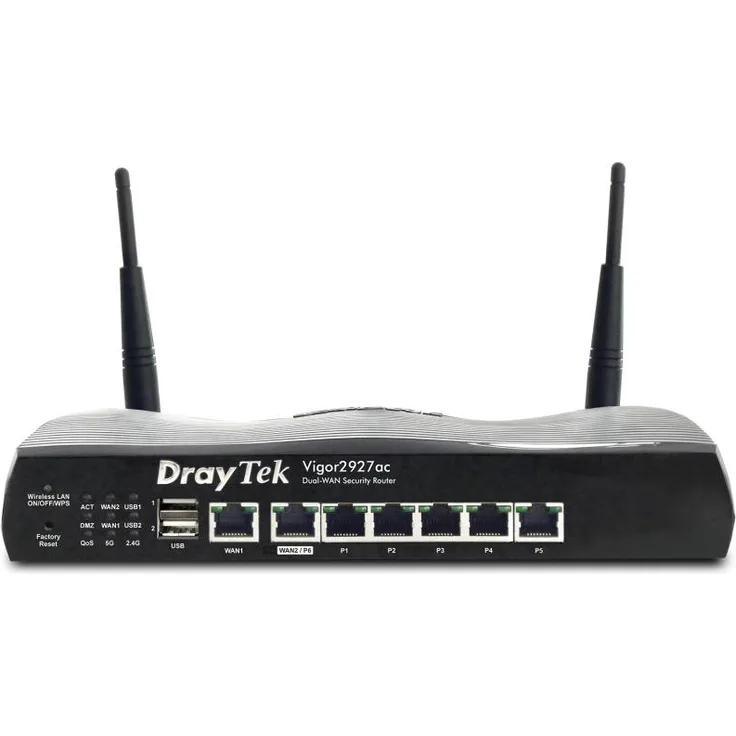 DrayTek Vigor 2927ac - Wireless Router 802.11n-ac Wave 2