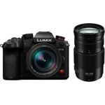 Panasonic DC-GH6 Systemkamera, schwarz + Leica 12-60mm F2,8-4,0 + G 100-300mm f4,0-5,6