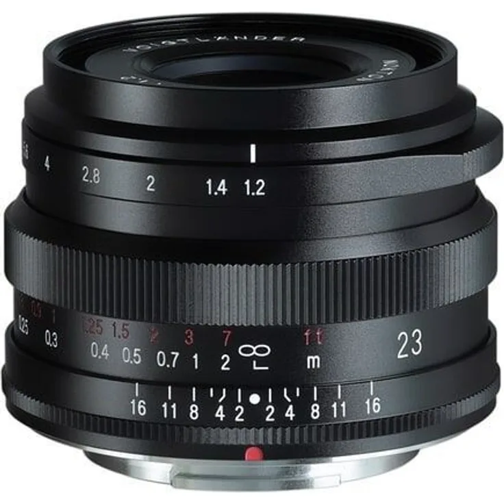 Voigtländer Nokton 23mm f1,2 Fuji X-Mount schwarz