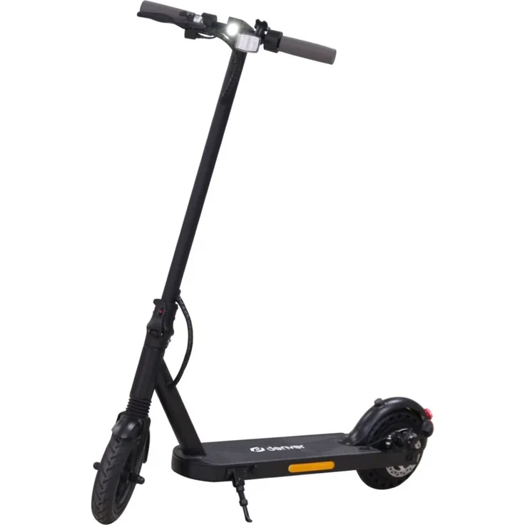 Denver SEL-10510 E-Scooter, ohne Straßenzulassung, Schwarz/Grün, 20 km/h – Bild 1