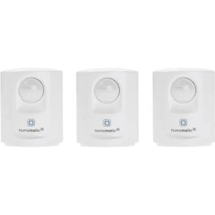 eQ-3 Homematic IP Bewegungsmelder mit Dämmerungssensor, innen 3er Set