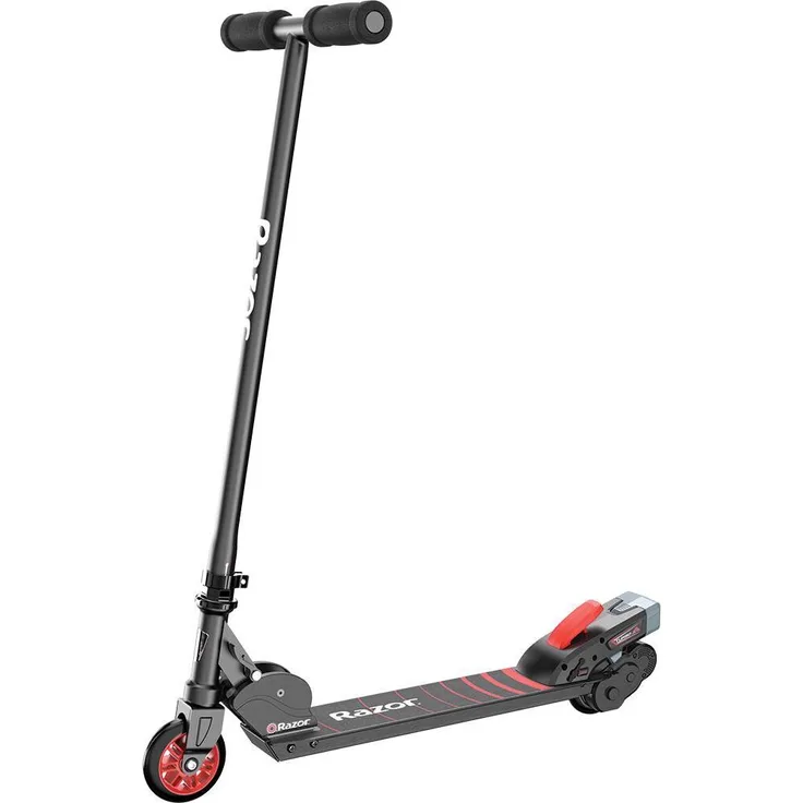 Razor Turbo A Kinder E-Scooter, ohne Straßenzulassung, Schwarz, 16 km/h