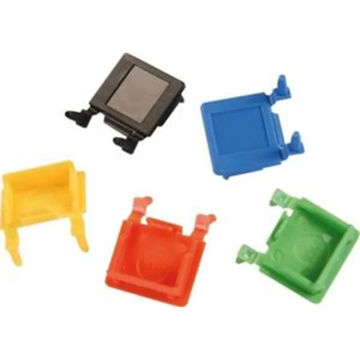 Telegärtner Staubschutz-Klappdeckel B00001B0016W, 100er Pack, orange