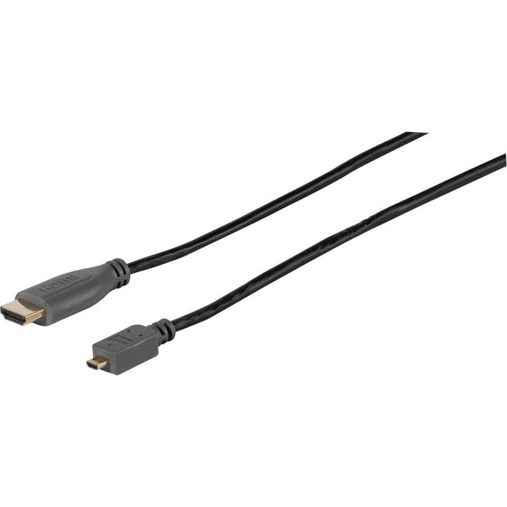 Vivanco Micro High Speed HDMI-Kabel mit Ethernet, 1,5 m 