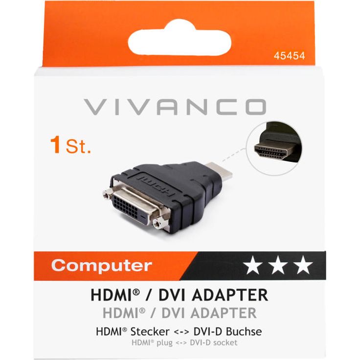 Vivanco HDMI-Kompaktadapter – Bild 2