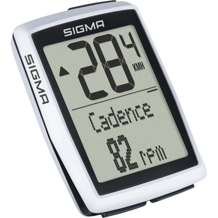 Sigma Fahrradcomputer BC 12.0 WL STS, schwarz-weiß, 12211 – Bild 2