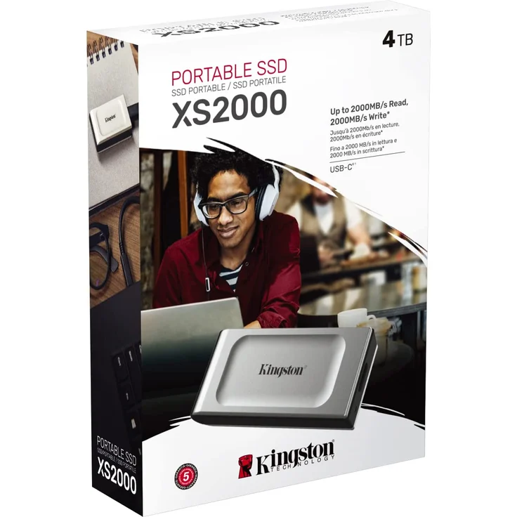 Kingston XS2000 Portable SSD - 4TB (SXS2000/4000G) – Bild 7