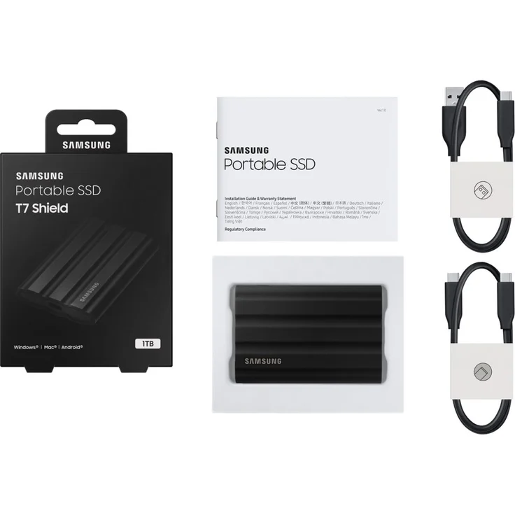 Samsung Portable SSD T7 Shield 1 TB, Externe SSD (MU-PE1T0S/EU) – Bild 3