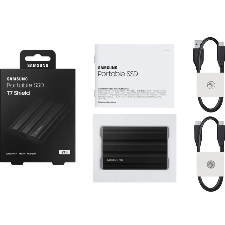 Samsung Portable SSD T7 Shield 2 TB, Externe SSD (MU-PE2T0S/EU) – Bild 3
