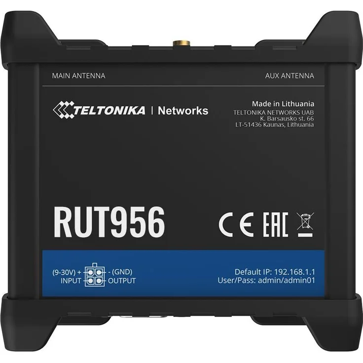 Teltonika RUT956 CPU Mediatek - LTE WLAN Router con I-O GPS e porte RS232-RS485 per – Bild 3