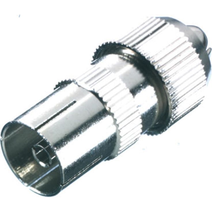 Vivanco Metall Koaxial Buchse