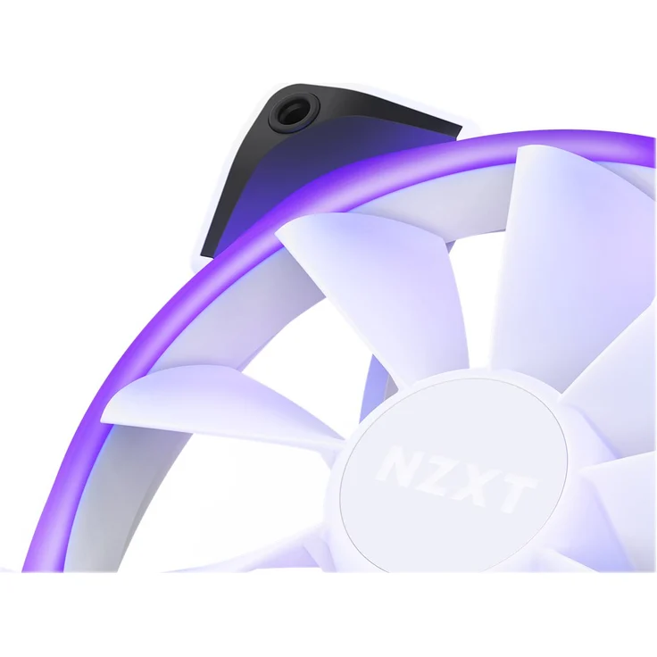NZXT AER RGB 2-140mm - HF-2814C-DW - Erweiterte Beleuchtungsanpassungen - Fluid Dynamic Bearing - LED RGB PWM Lüfter - Preisvergleich – Bild 2