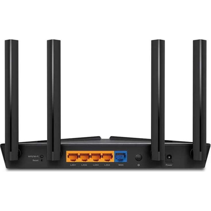 TP-Link Archer AX53 Wi-Fi 6 WLAN Router (2402 Mbit/s 5 GHz, 574 Mbit/s 2,4 GHz, 4 × Gigabit LAN-Ports, WPA3, HomeCare, kompatibel mit Alexa, Tether App), schwarz – Bild 3
