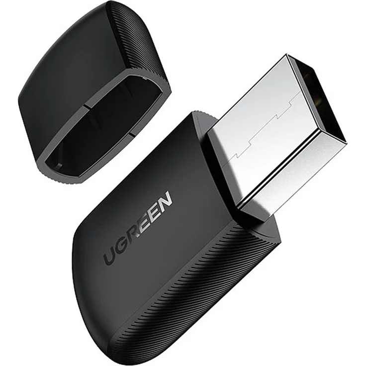 Ugreen Dual-Band-Adapter externe USB-Netzwerkkarte - WiFi 11ac AC650, schwarz – Bild 2