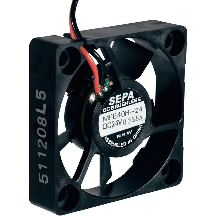 SEPA MFB40H12 Axiallüfter 12 V-DC 185 l-min (L x B x H) 40 x 40 x 10mm