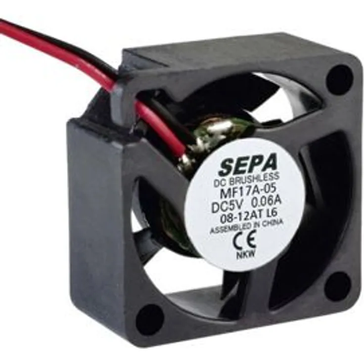 SEPA MF17A05 Axiallüfter 5 V-DC 0.9 m³-h (L x B x H) 17 x 8 x 17mm