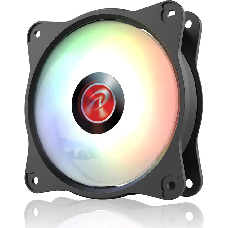 Raijintek EOS 9 RBW ADD-1 100x100x25 Gehäuselüfter, schwarz-transparent