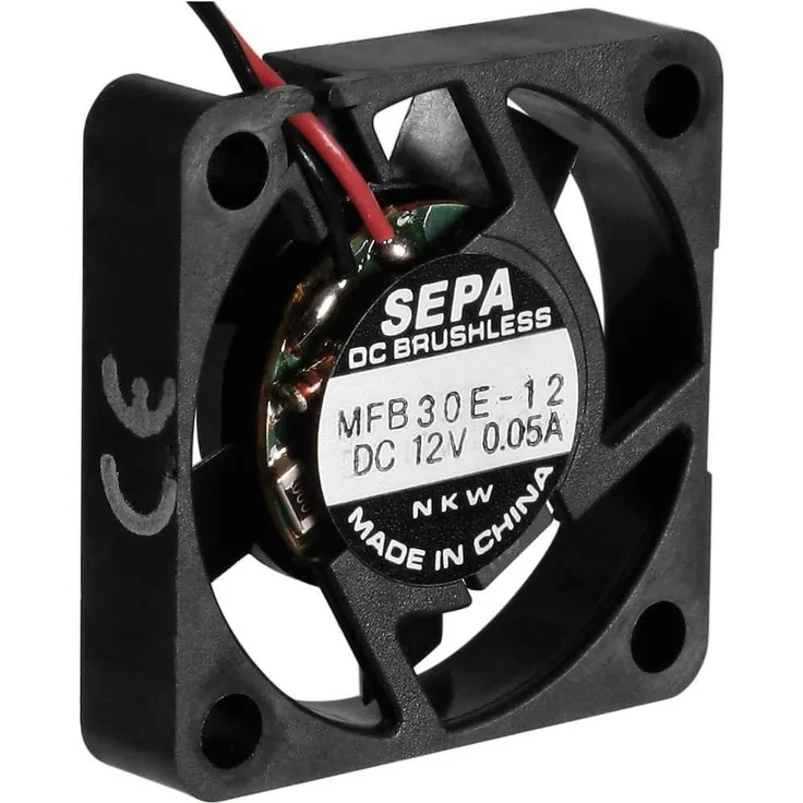 SEPA MFB30E05 Axiallüfter 5 V-DC 3.8 m³-h (L x B x H) 30 x 30 x 6.5mm