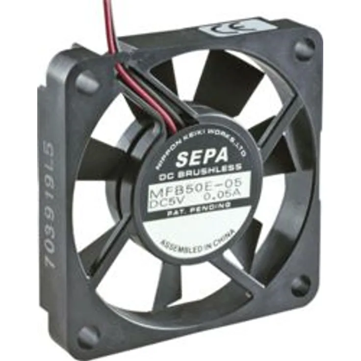 SEPA MFB50E05 Axiallüfter 5 V-DC 10.1 m³-h (L x B x H) 50 x 50 x 10mm