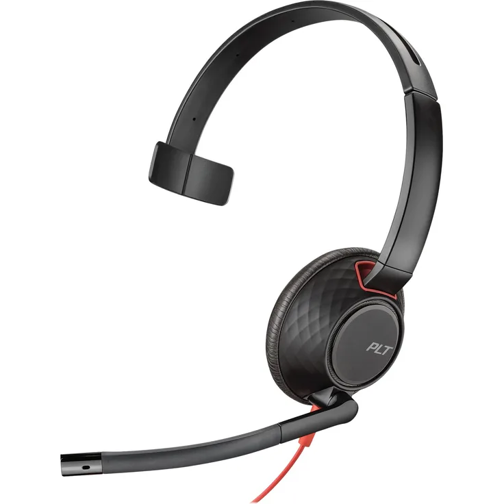Poly Blackwire C5210 Headset Schwarz