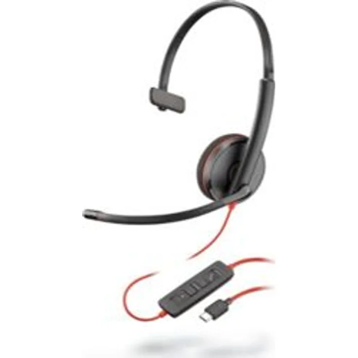 Poly Blackwire C3210 USB-C Headset Schwarz