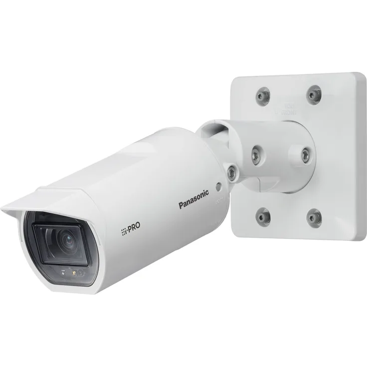 Panasonic i-Pro WV-U1532LA - Netzwerk-Überwachungskamera - Bullet - Außenbereich - staubbeständig-wasserfest - Farbe (Tag&Nacht) - 2 MP - 1920 x 1080 - 1080p, 1080-30p - motorbetrieben - LAN 10-100 - H.264, H.265 - PoE Class 0