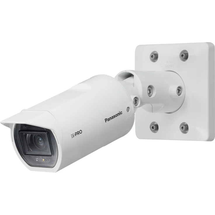 Panasonic i-Pro WV-U1532LA - Netzwerk-Überwachungskamera - Bullet - Außenbereich - staubbeständig-wasserfest - Farbe (Tag&Nacht) - 2 MP - 1920 x 1080 - 1080p, 1080-30p - motorbetrieben - LAN 10-100 - H.264, H.265 - PoE Class 0 – Bild 1