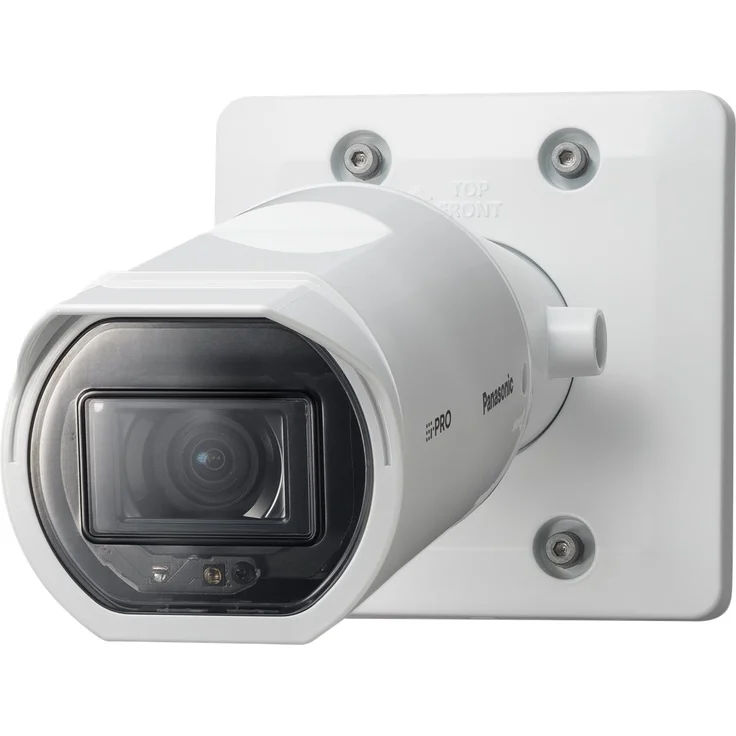 Panasonic i-Pro WV-U1532LA - Netzwerk-Überwachungskamera - Bullet - Außenbereich - staubbeständig-wasserfest - Farbe (Tag&Nacht) - 2 MP - 1920 x 1080 - 1080p, 1080-30p - motorbetrieben - LAN 10-100 - H.264, H.265 - PoE Class 0 – Bild 2