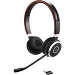 Jabra Headset Evolve 65 SE MS Duo USB inkl. Ladestation
