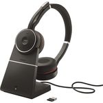 Jabra Headset Evolve 75 SE MS Duo inkl. Link 380 & Ladestation