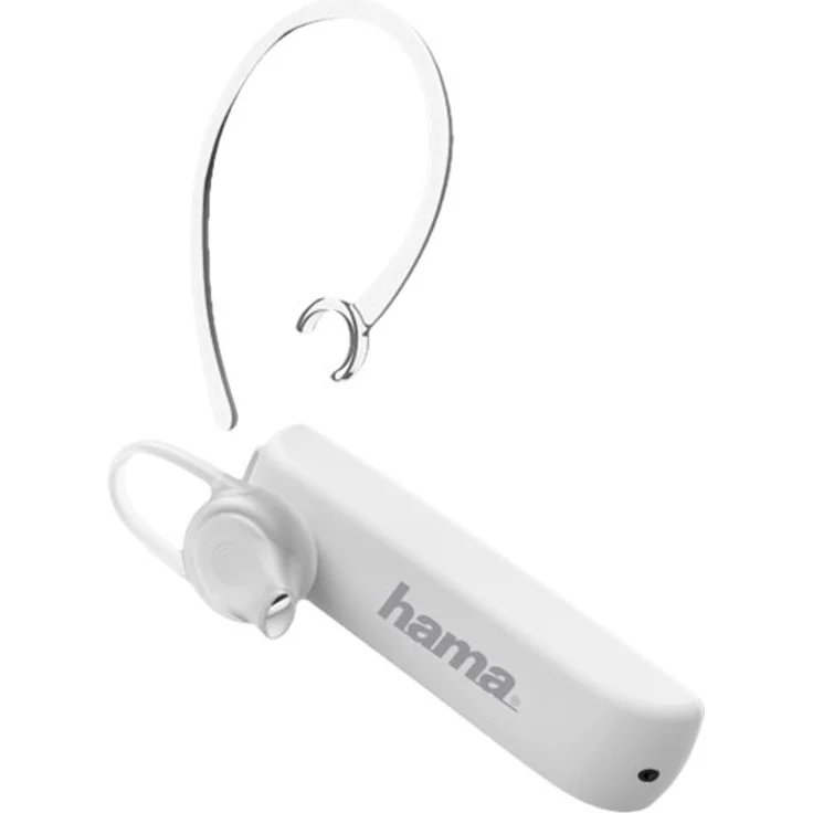 Hama 184071 MyVoice1500 In-Ear Bluetooth Headset kabellos Weiß – Bild 2