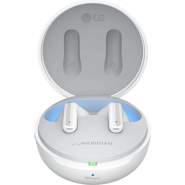 LG Tone FP9W (2021) In-Ear-Kopfhörer, True Wireless, IPX4, weiß