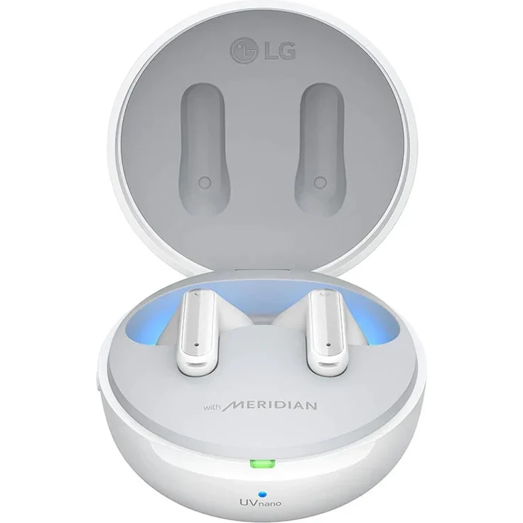 LG Tone FP9W (2021) In-Ear-Kopfhörer, True Wireless, IPX4, weiß – Bild 1
