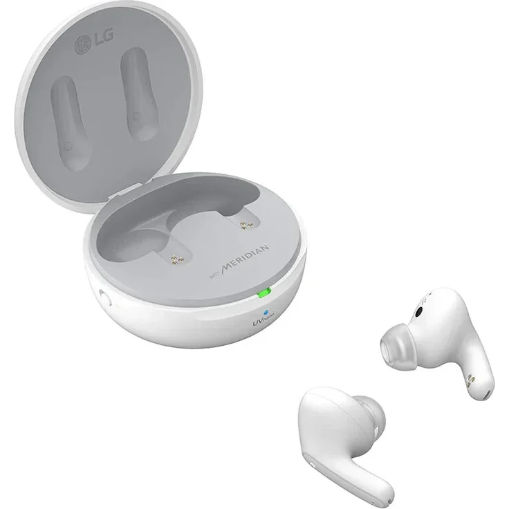 LG Tone FP9W (2021) In-Ear-Kopfhörer, True Wireless, IPX4, weiß – Bild 6