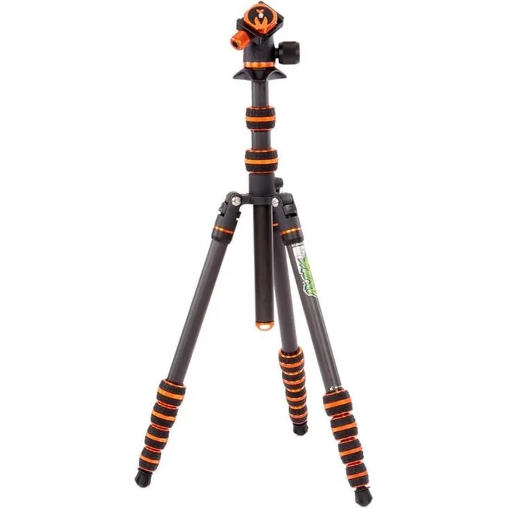 3 LEGGED THING PUNKS BRIAN 2.0, Carbonstativ mit Airhed Neo 2.0 - Schwarz-Orange