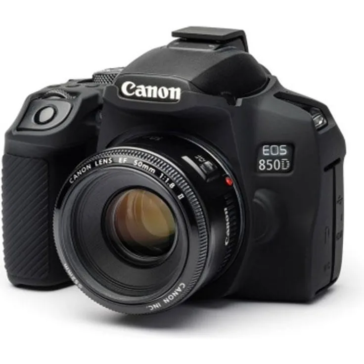 EASYCOVER Camera Case Schutzhülle für Canon 850D-T8i - Schwarz