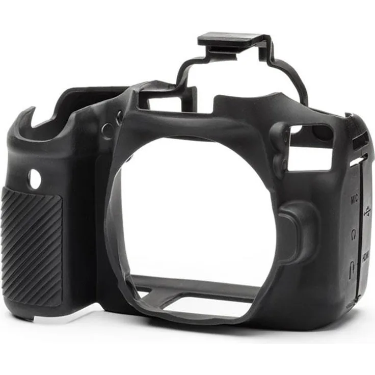 EASYCOVER Camera Case Schutzhülle für Canon 90D - Schwarz