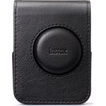 Instax Mini EVO Tasche schwarz aus strapazierfähigem Kunstleder