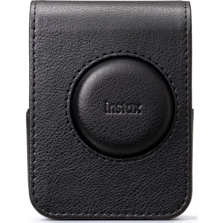 Instax Mini EVO Tasche schwarz aus strapazierfähigem Kunstleder